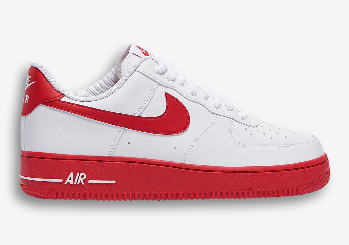 Red-Bottomed Nike Air Force 1 Lows Are Coming Soon