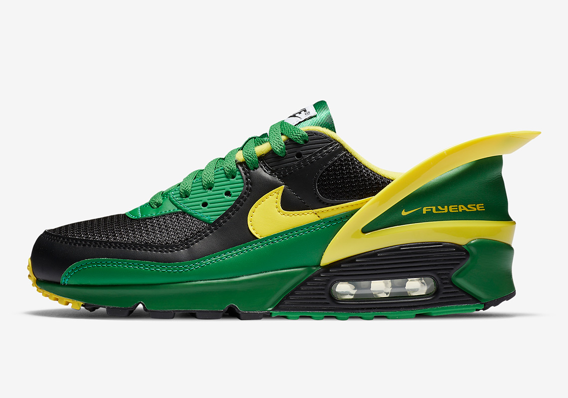 Nike Air Max 90 Flyease Oregon Ducks Cz4270 001 2