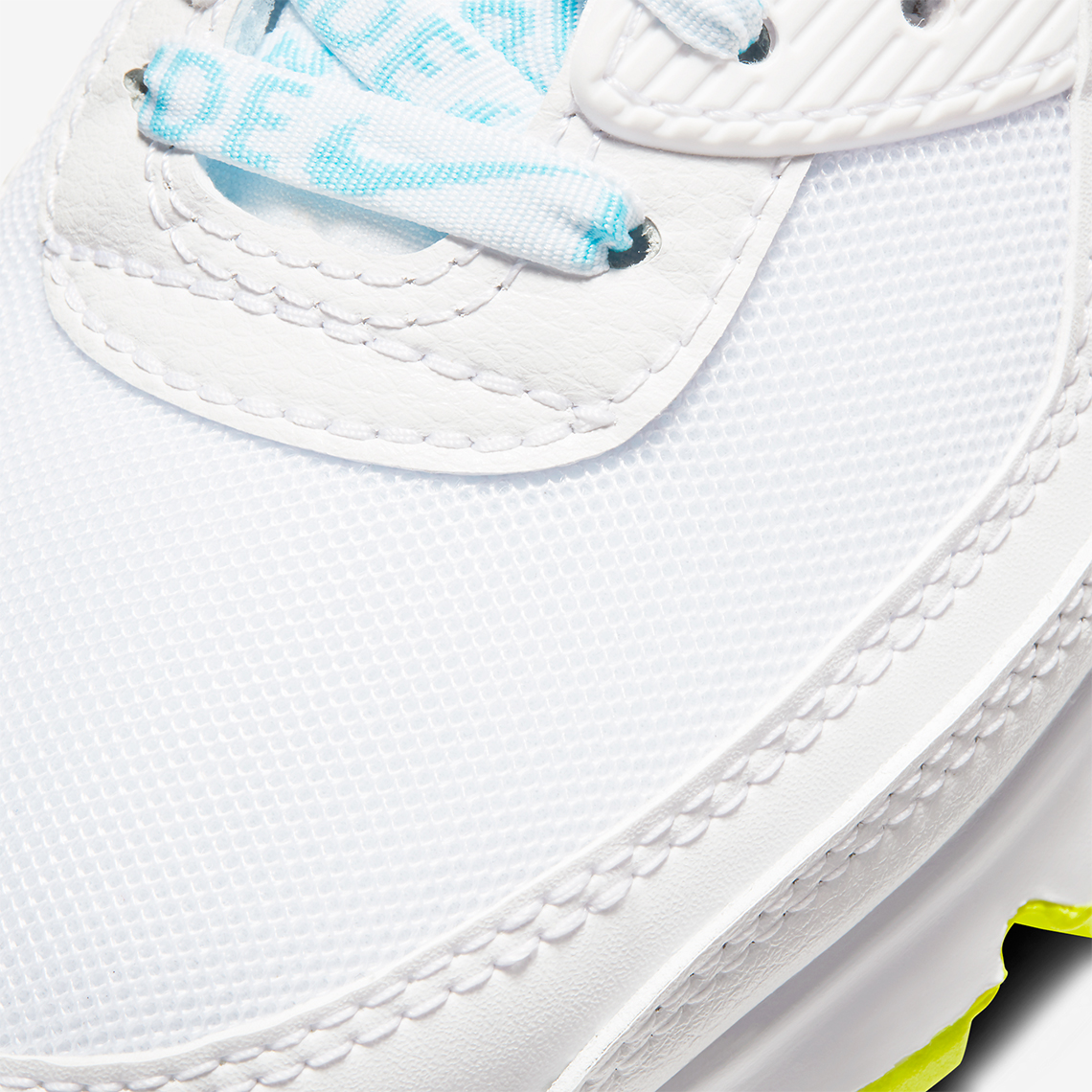 Nike Air Max 90 Worldwide White Blue Volt Ck7069 100 2