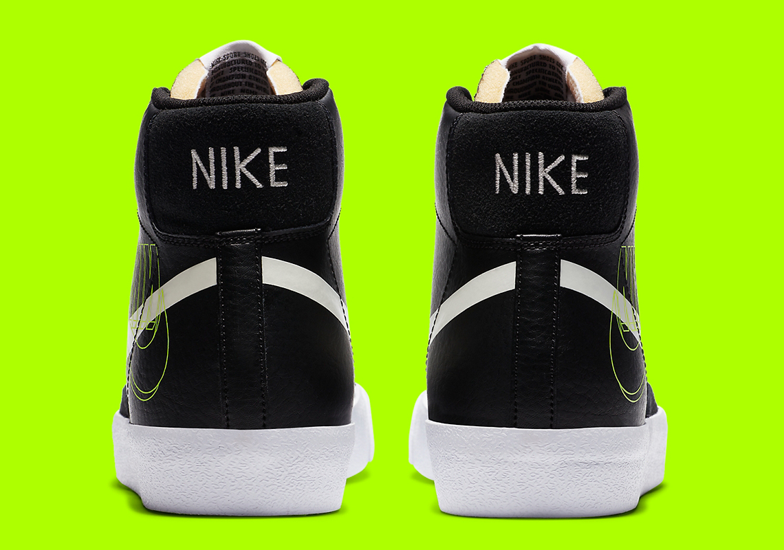 Nike Blazer Mid 77 Da4651 001 Black Volt 2