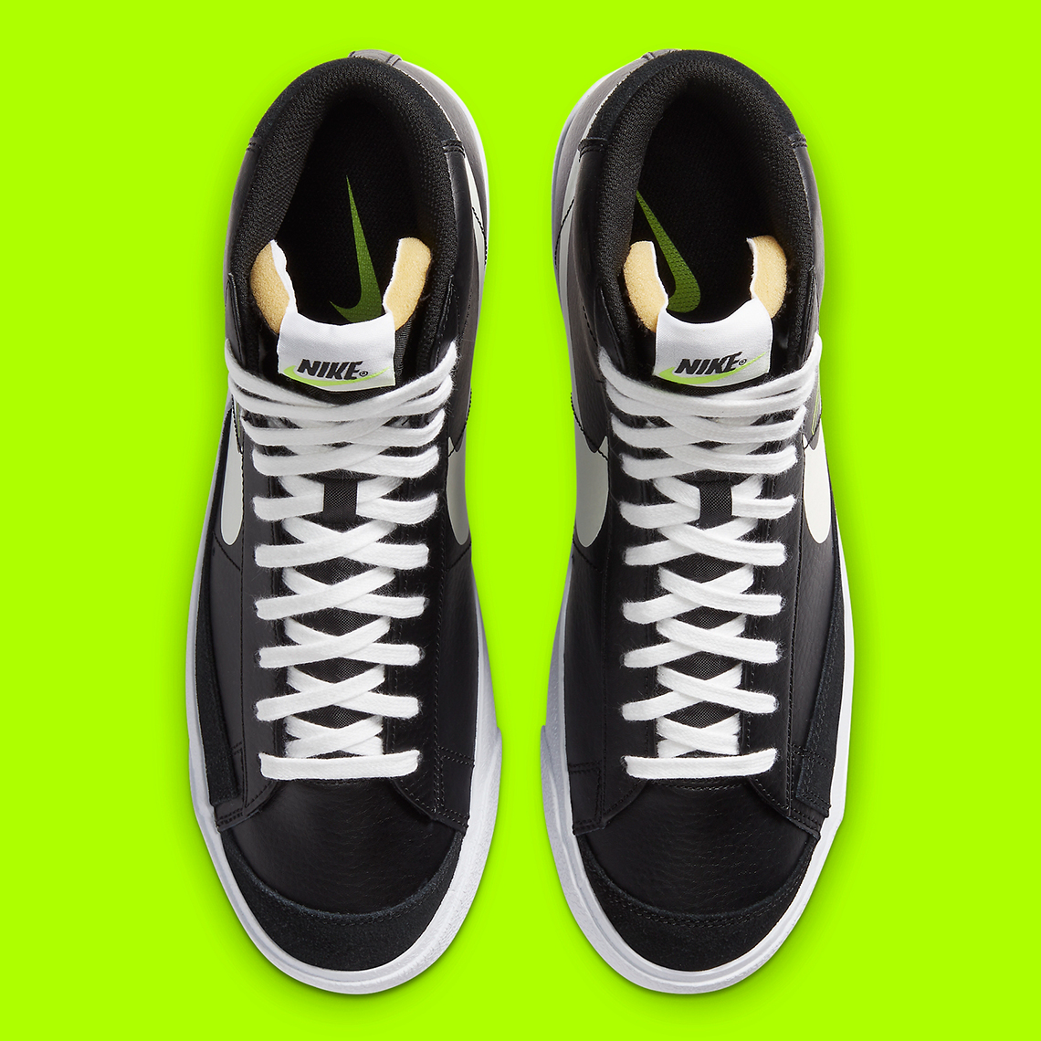 Nike Blazer Mid 77 Da4651 001 Black Volt 5