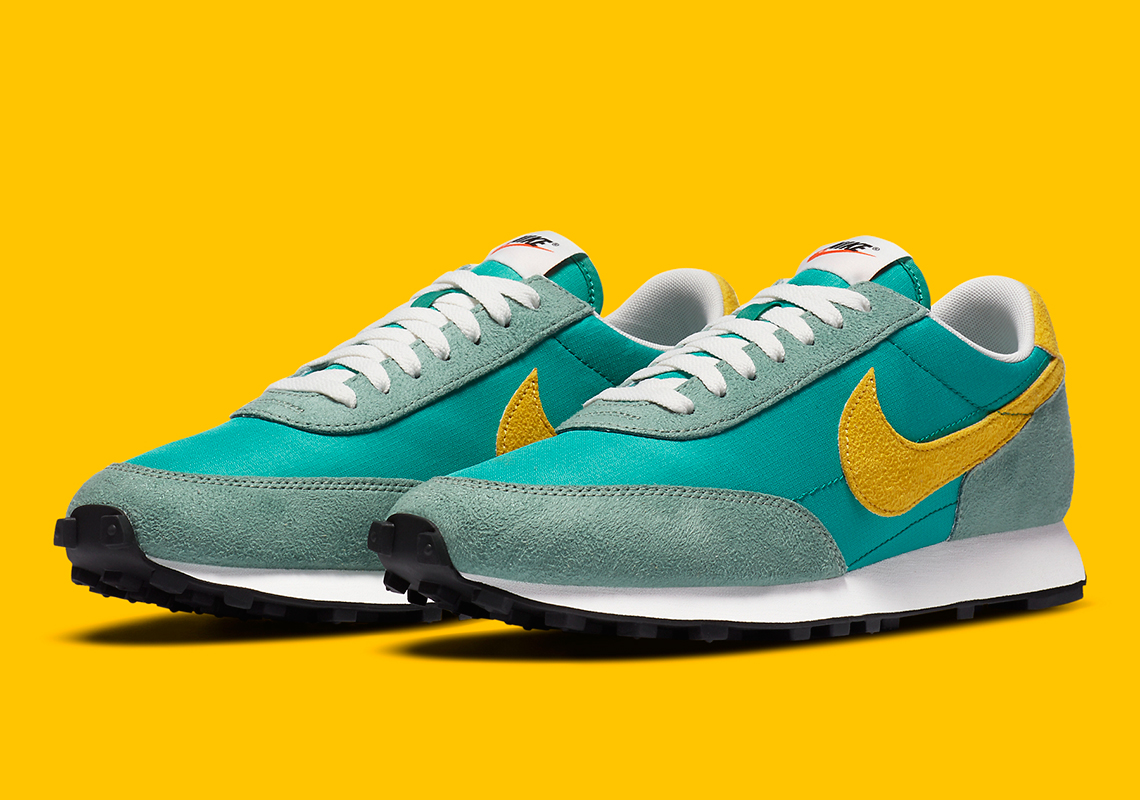 The Nike Daybreak SP Appears In A Retro Friendly Neptune Green And Speed Yellow