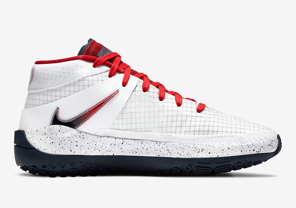 Nike Kd 13 White Black Red Ci9949 101 6