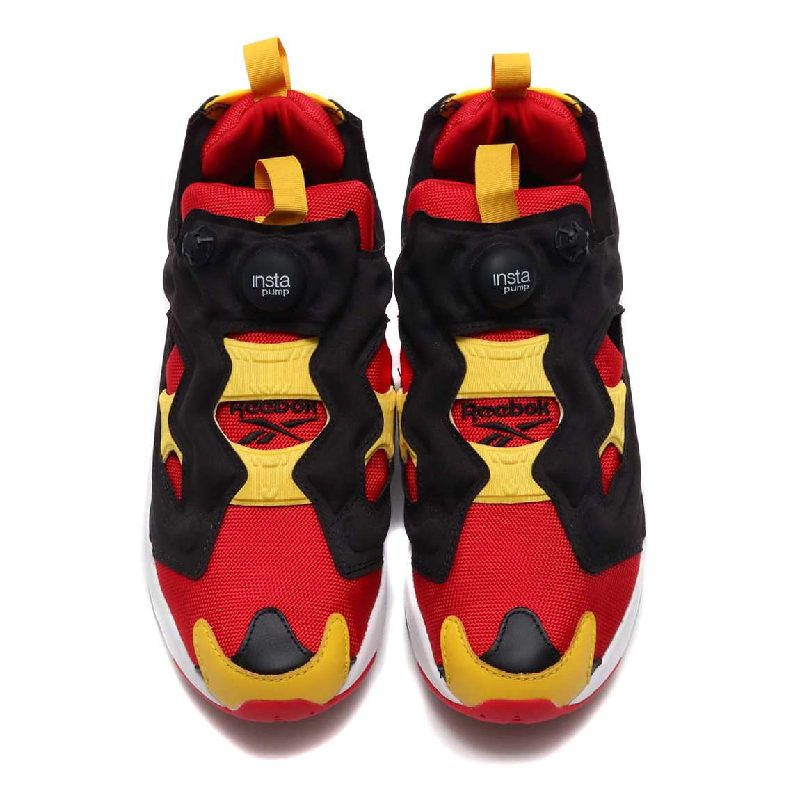 Reebok Instapump Fury Red Yellow Eh1788 5