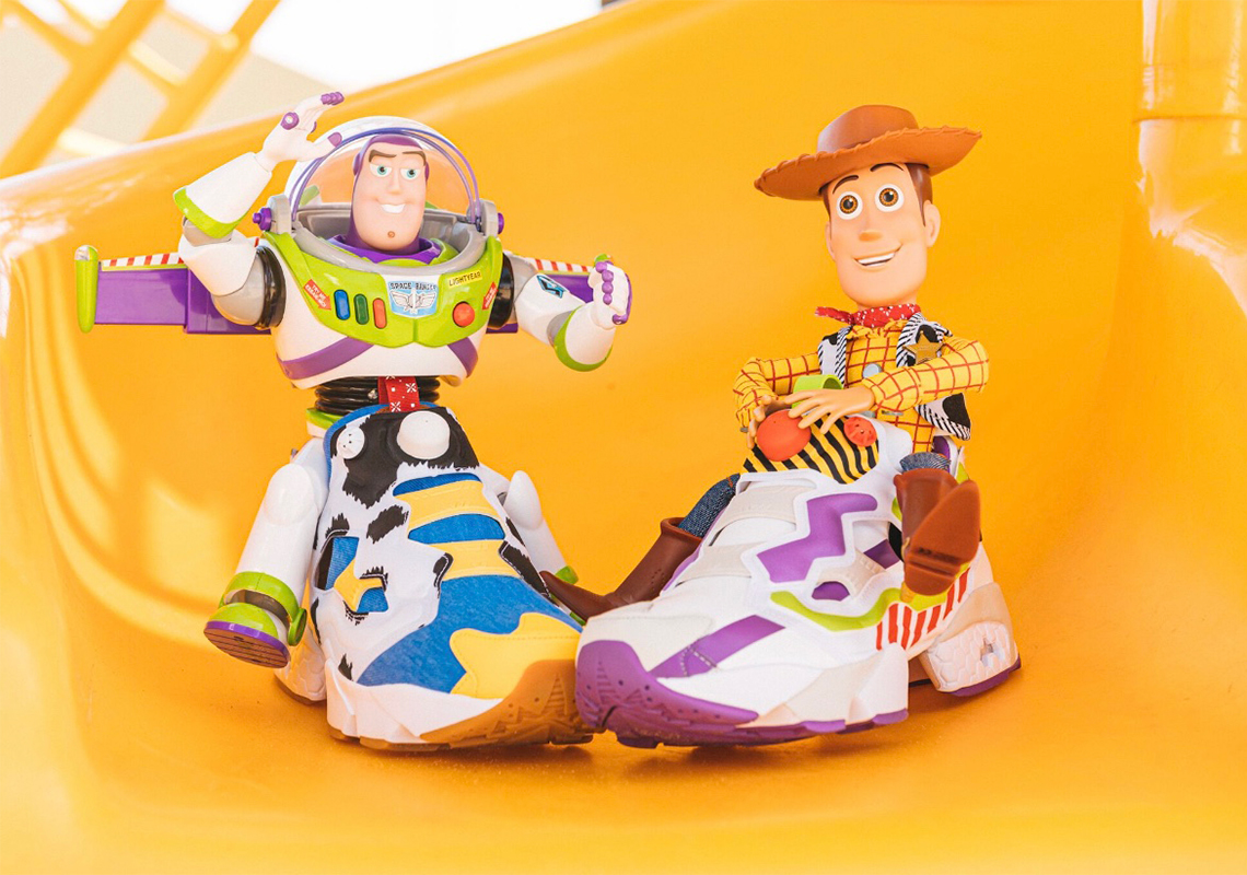 BAIT Teams Up With Pixar's Toy Story And Reebok To Celebrate The Iconic Woody And Buzz Duo