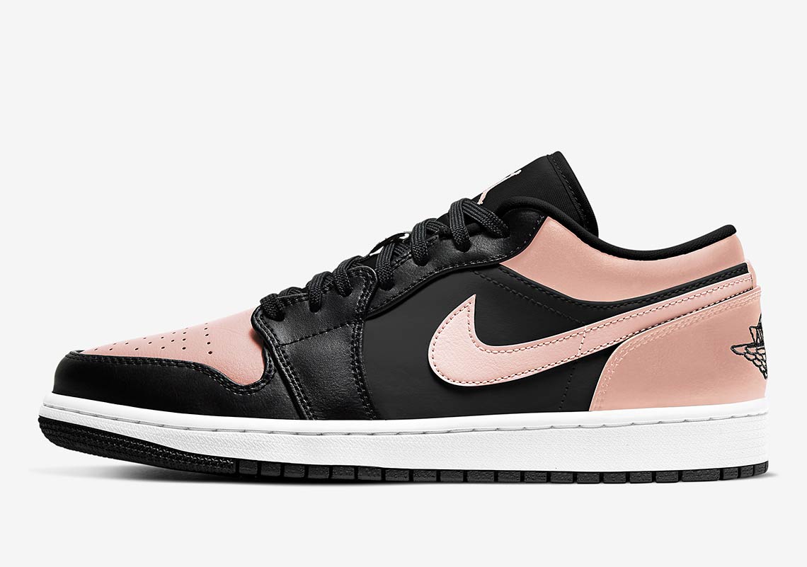 The Attractive "Crimson Tint" Appears On The Air Jordan 1 Low