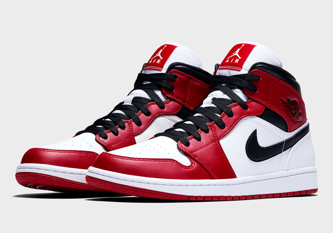 Air Jordan 1 Mid Chicago 554724 173 4