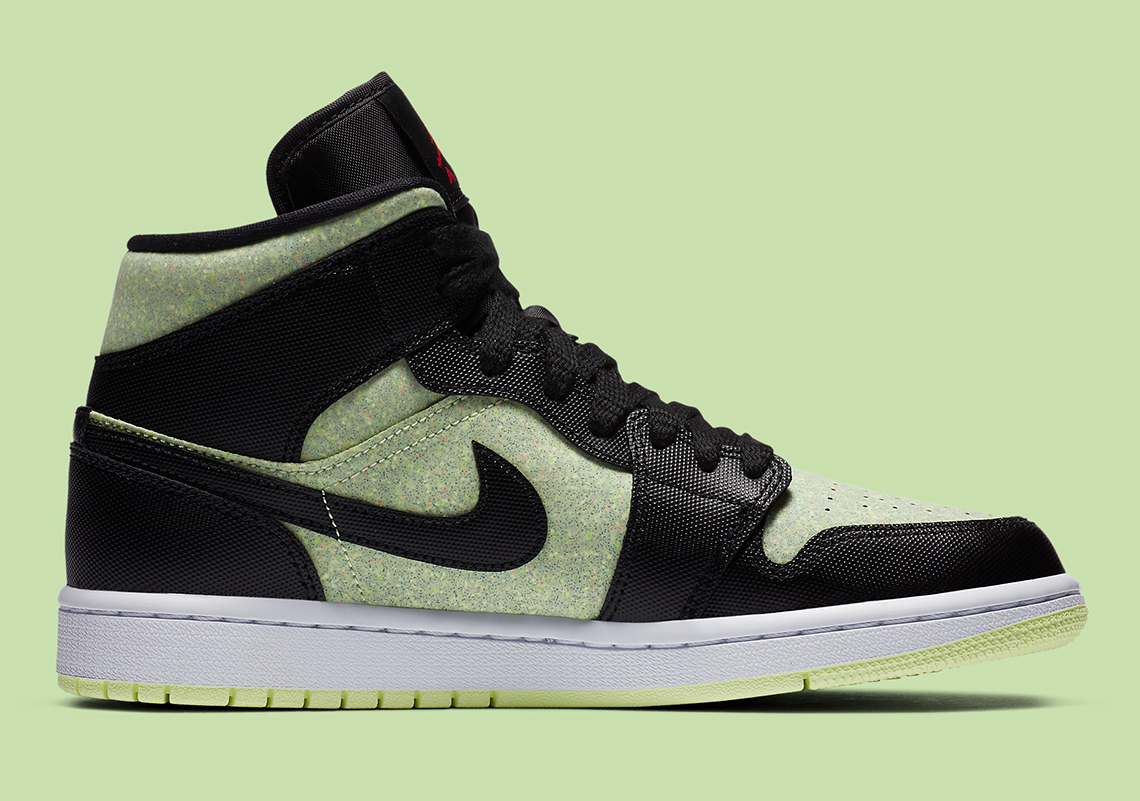 Air Jordan 1 Mid Green Black Cv5276 003 3