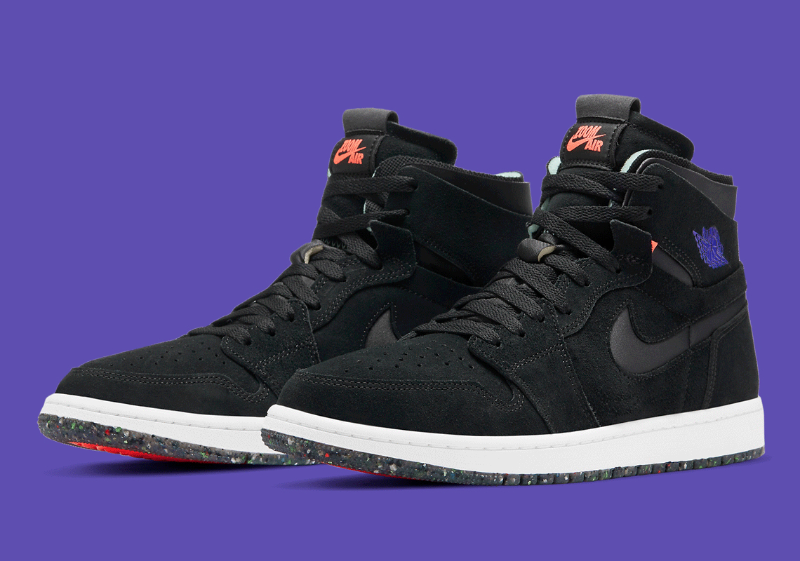 The Air Jordan 1 High Zoom “Court Purple” Features Regrind Soles