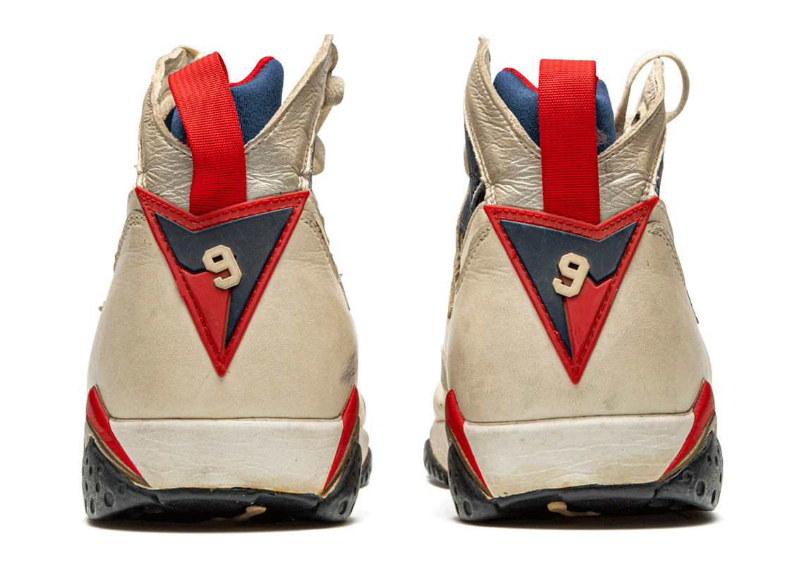 Air Jordan 7 Olympic Game Worn Original Air 5