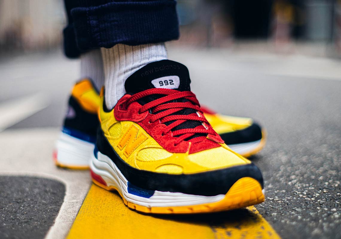 The New Balance 992 Arrives In Red, Yellow, And Black