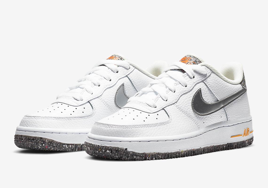 Upcoming Nke Air Force 1 Crater Features Recycled Grind Outsoles