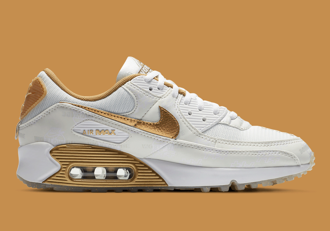 Nike Air Max 90 Worldwide Pack Gold Da1342 170 2