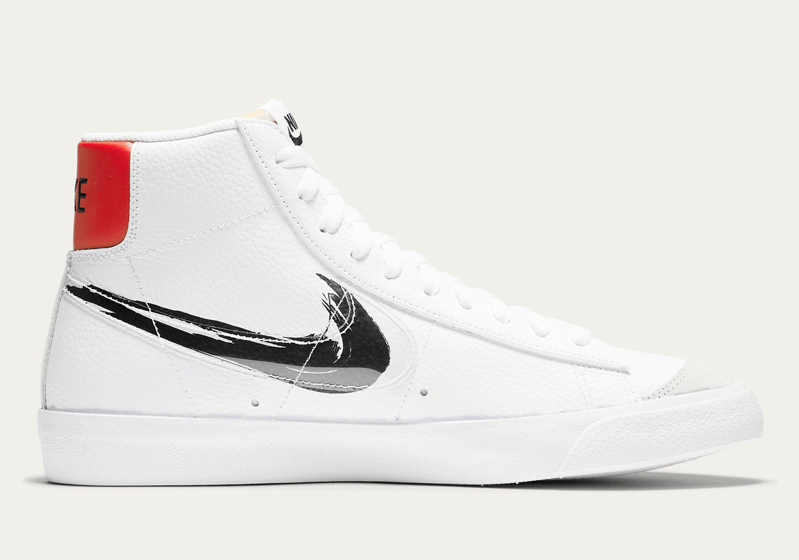 Nike Blazer Mid 77 Brushstroke Dc4838 100 5