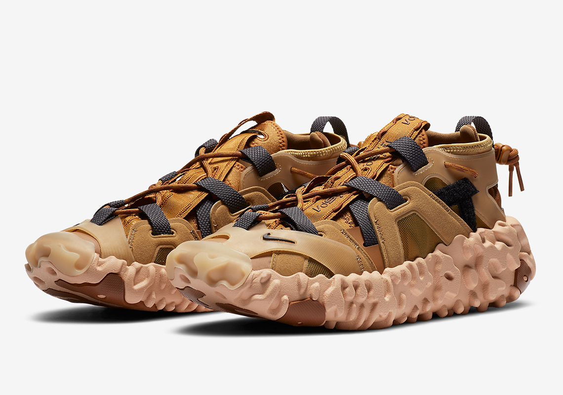 Official Images Of The Nike ISPA Overreact Sandal "Wheat"