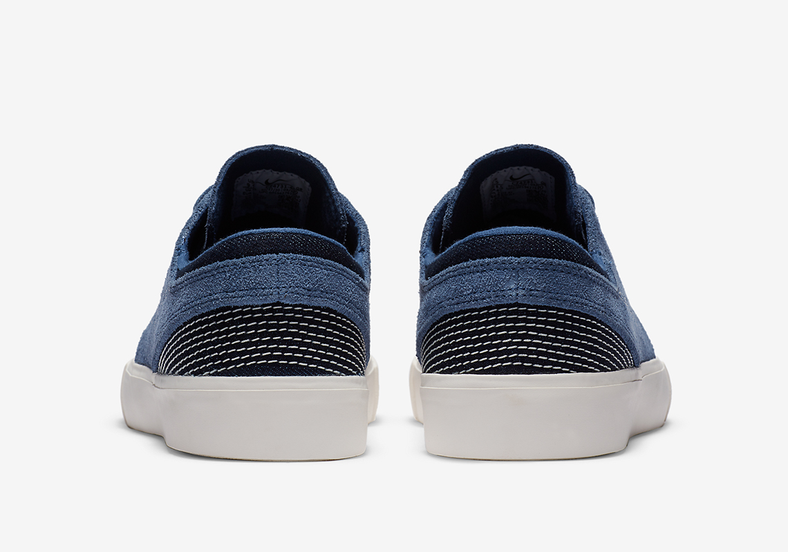 Nike Sb Janoski Sashiko Indigo Cz4731 400 1