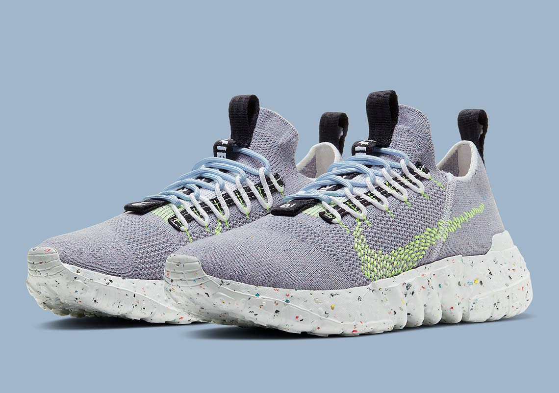 Nike Space Hippie 01 Grey Volt Cq3986 002 3