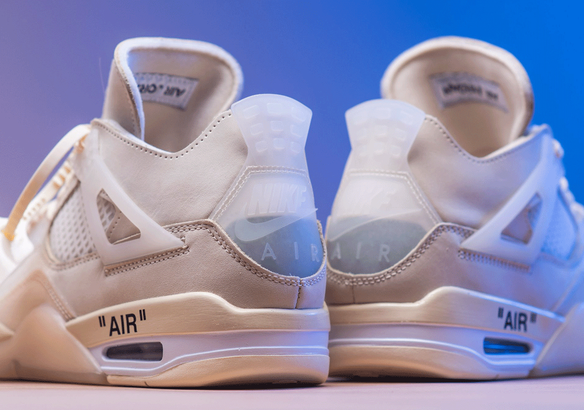 Off White Air Jordan 4 Sail Cv9388 100 7