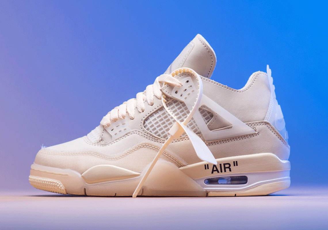 Off White Air Jordan 4 Sail Cv9388 100 9