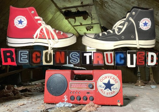 Slam Jam Continues Its Converse Chuck 70 “Reconstructed” Series With Red Colorway