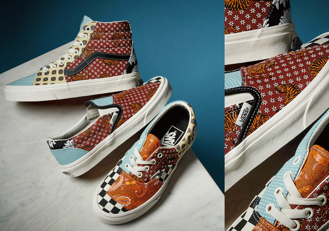 Vans Unveils Its Tiger Patchwork Collection