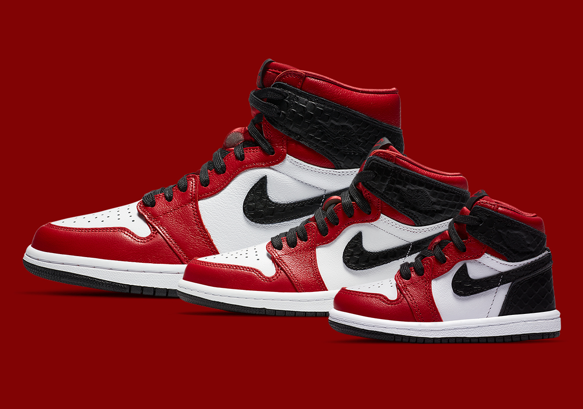 Air Jordan 1 Retro High OG "Satin Red" Arriving In Full Family Sizes