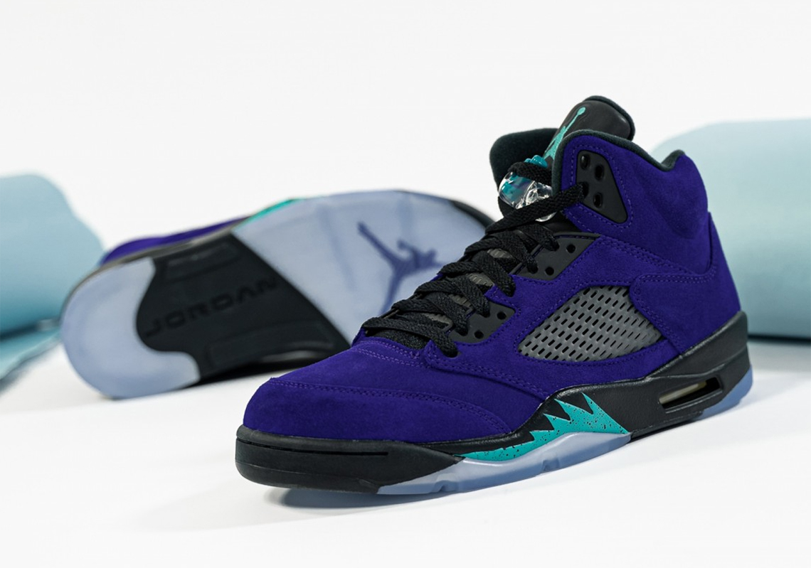 The Air Jordan 5 "Alternate Grape" Releases Tomorrow