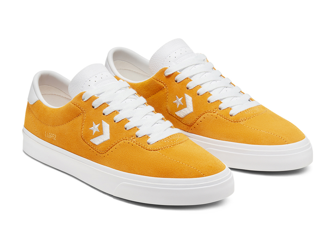 Alexis Sablone Converse Louie Lopez Pro Yellow 3