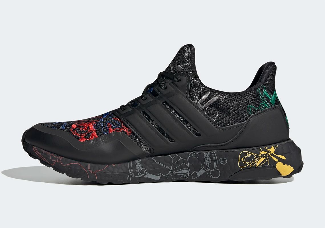 Disney Adidas Ultra Boost Goofy Black Fv6050 10