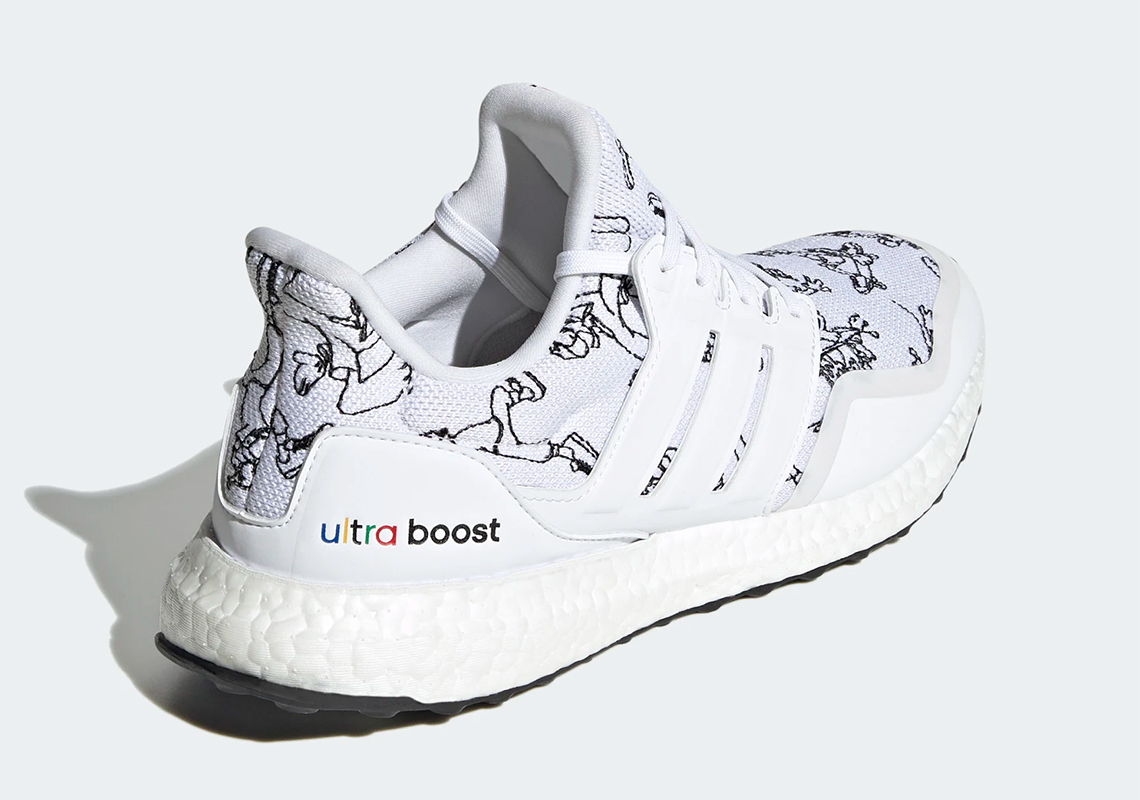 Disney Adidas Ultra Boost Goofy White Fv6049 8