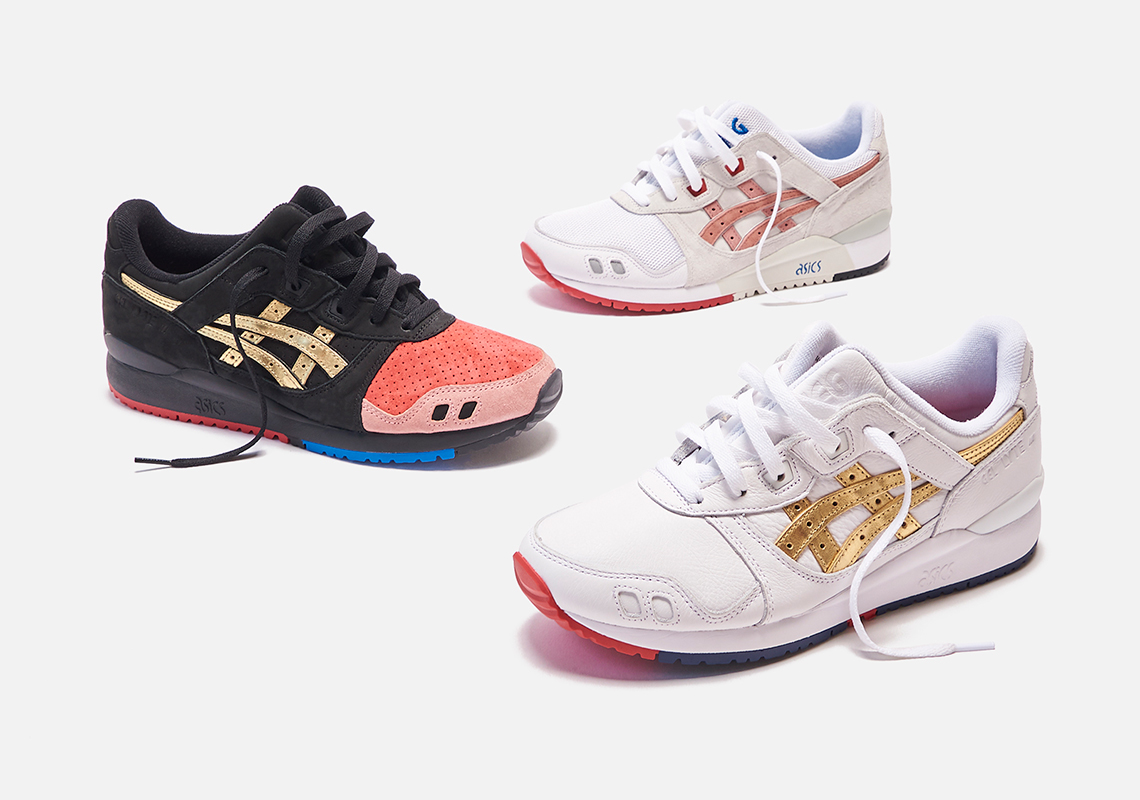 Kith Asics Gel Lyte 3 Tokyo Trio Release Dates