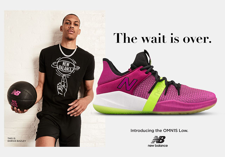 New Balance Unveils The OMN1S Low Basketball Shoe With Darius Bazley