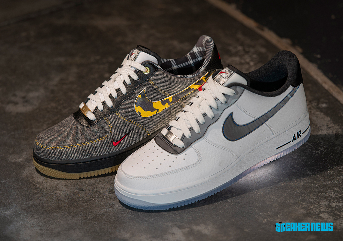 Two Nike Air Force 1s Planned For Foot Locker's Exclusive "Remix Pack"