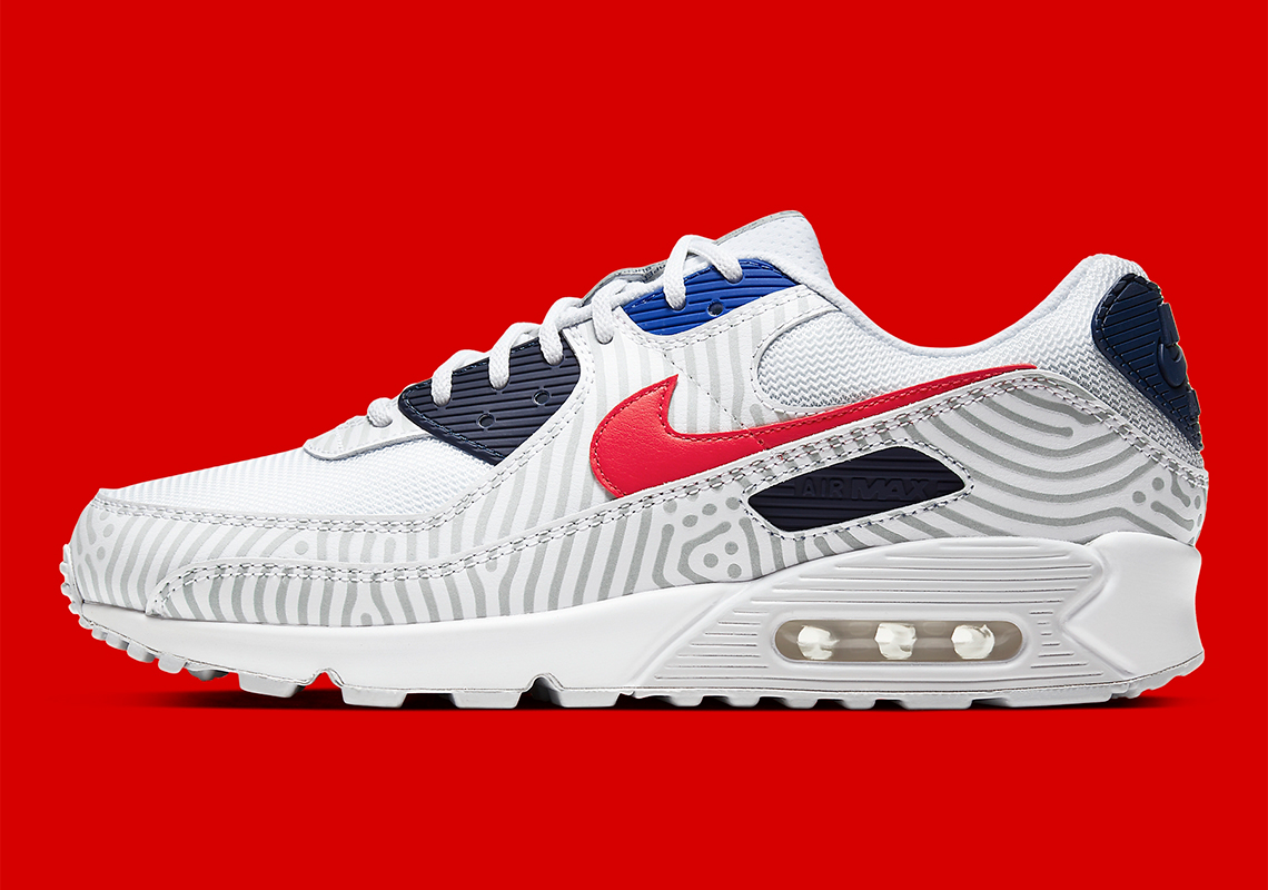 Nike Air Max 90 Euro Tour Cw7574 100 6