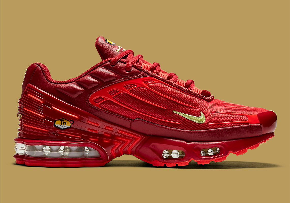 Nike Air Max Plus 3 Iron Man Red Gold Ck6715 600 4