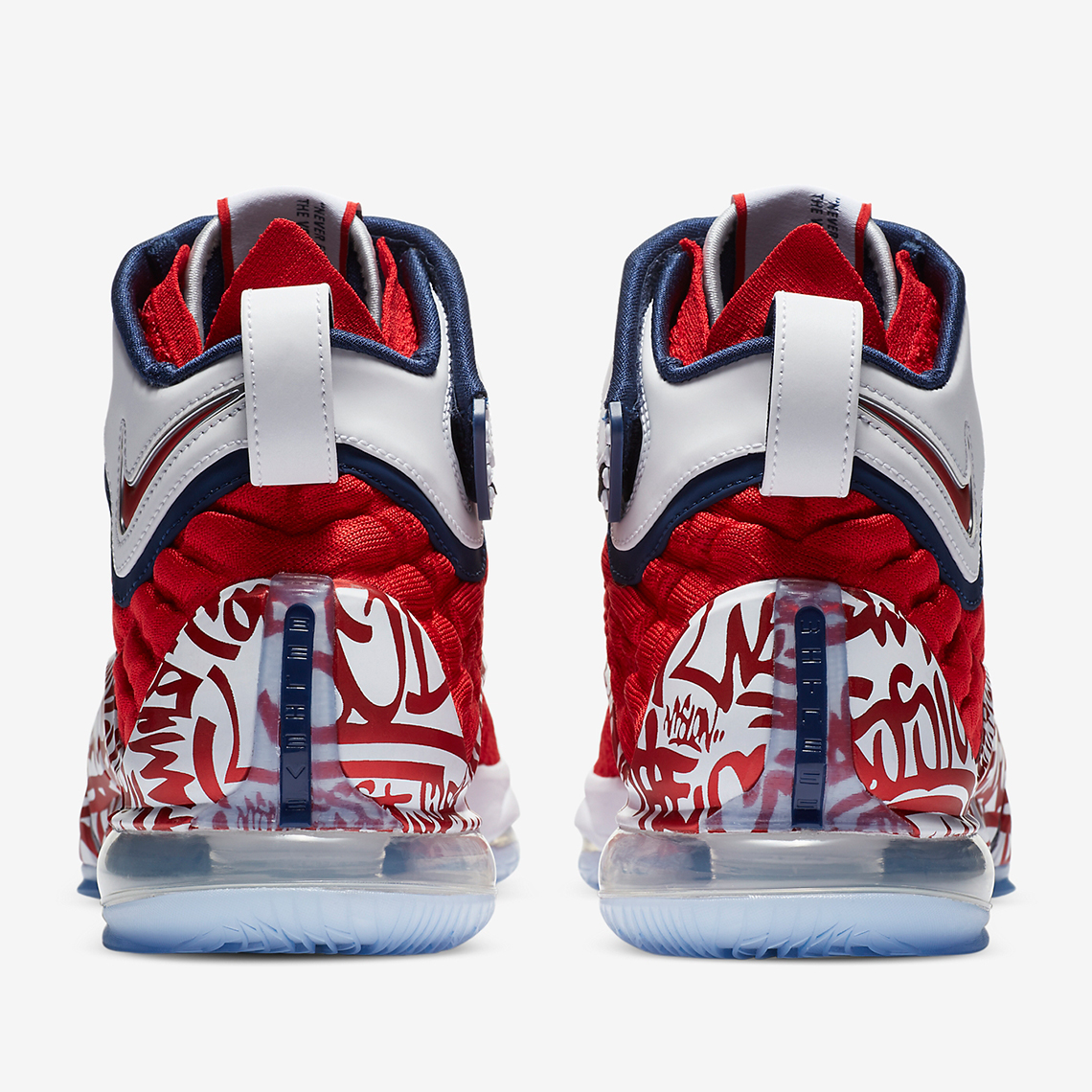 Nike Lebron 17 Graffiti Remix Red Ct6047 600 5