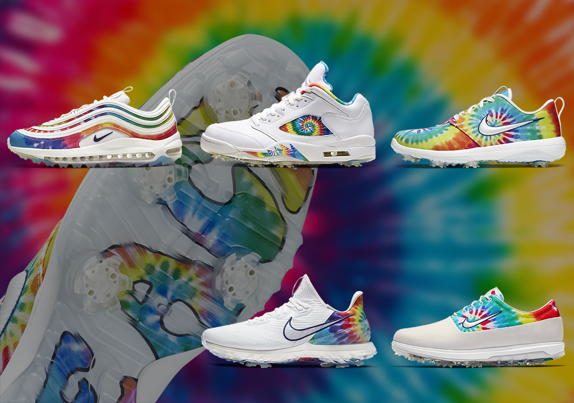 Nike's "Peace, Love, And Golf" Tie-Dye Collection Honors San Francisco's Hippie Movement Ahead Of PGA Championship