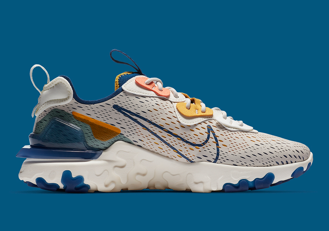 Nike React Vision Brown Blue Cd4373 103 4