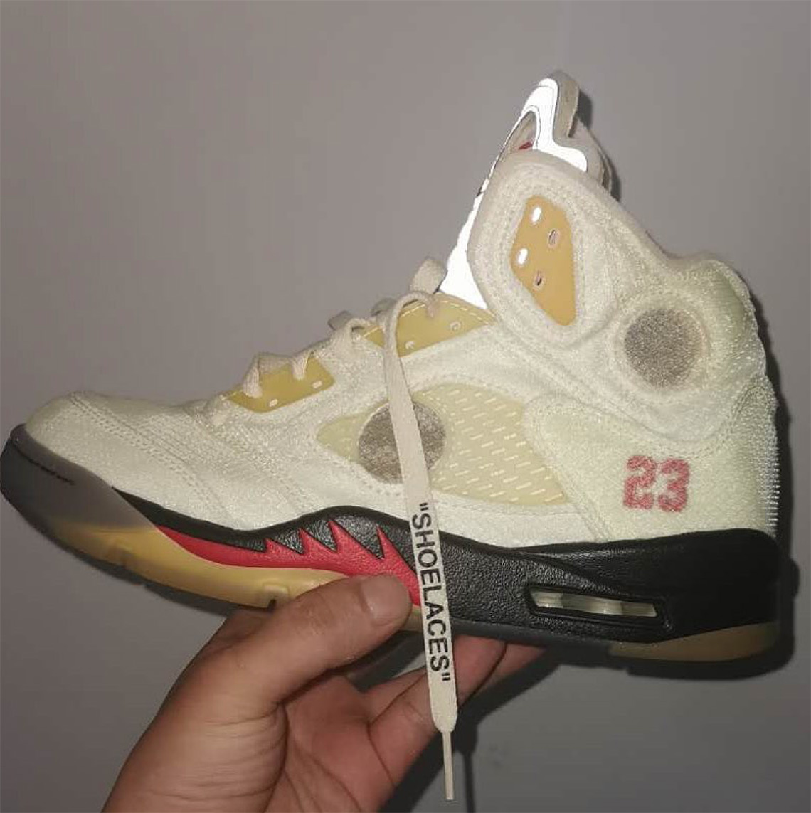 Off White Jordan 5 Sail