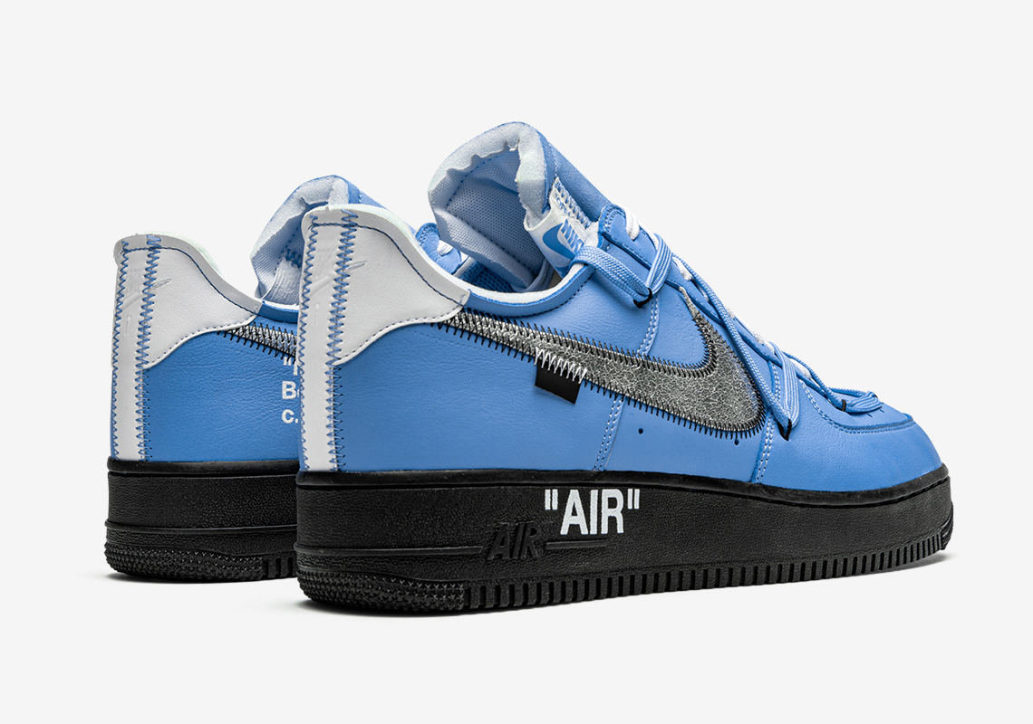 Off White Nike Air Force 1 Mca Blue Black Sample 3