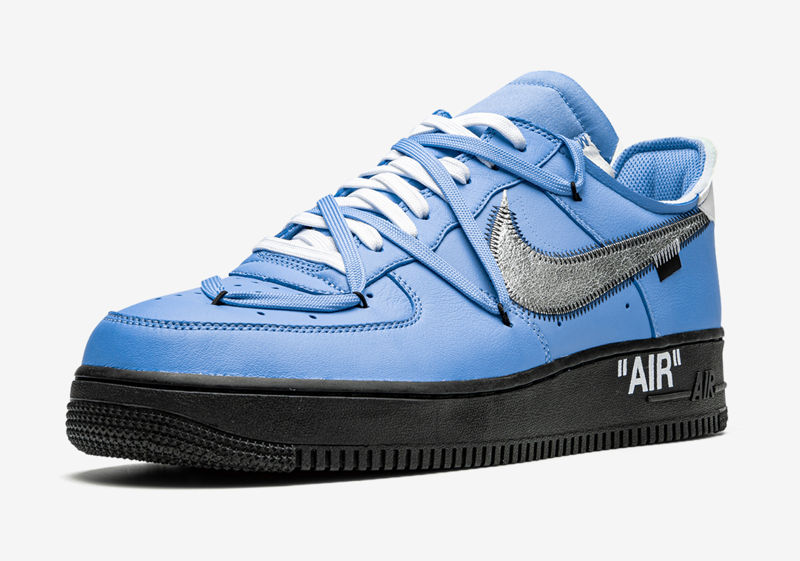 Off White Nike Air Force 1 Mca Blue Black Sample 4