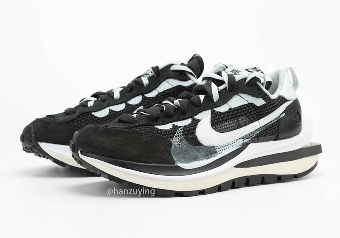 Sacai Nike Vapor Waffle Black Cv1363 001 11