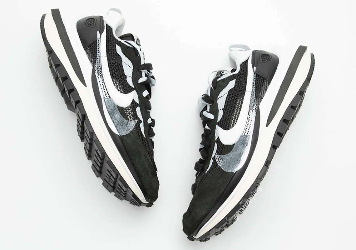 Sacai Nike Vapor Waffle Black Cv1363 001 3