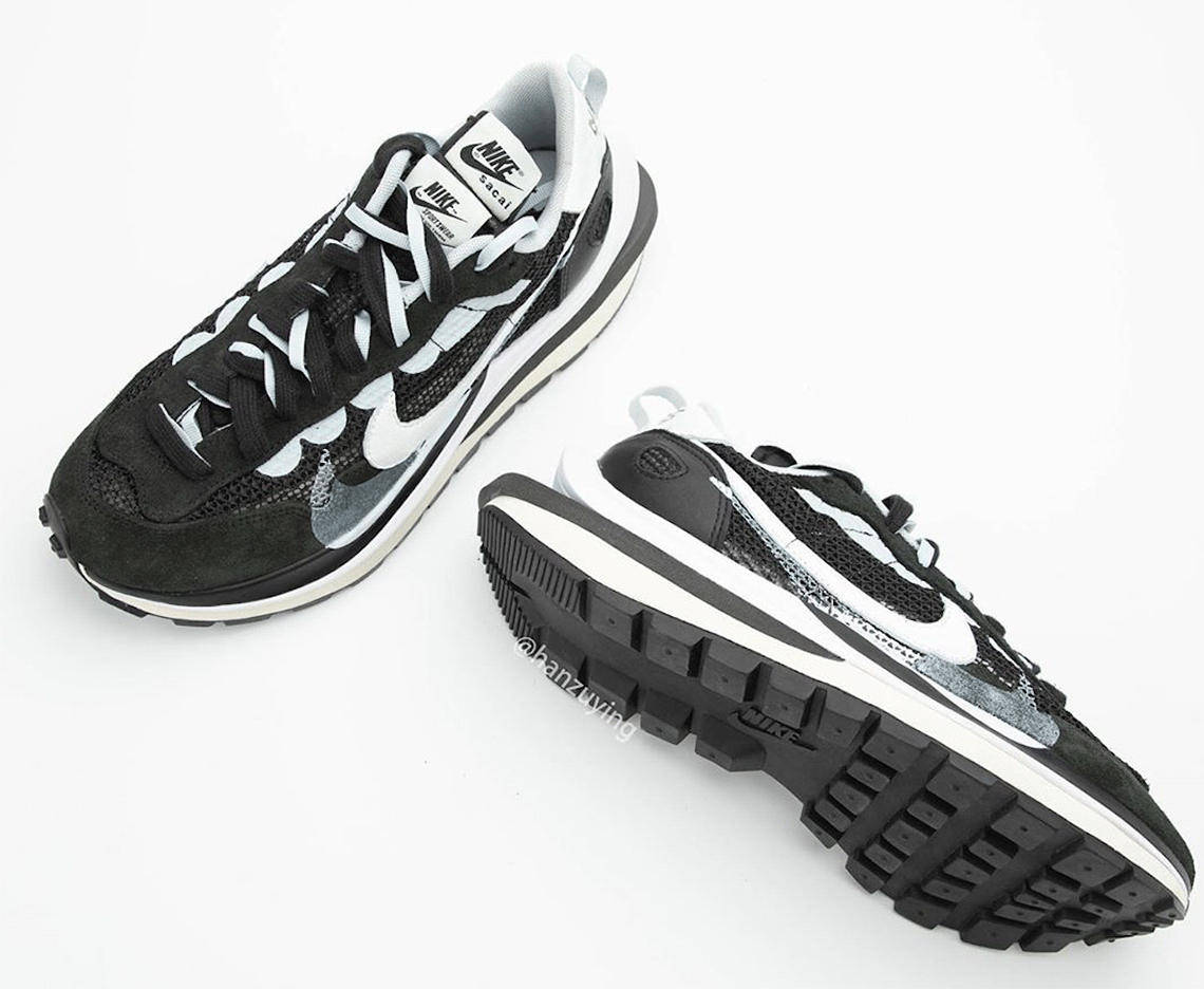 Sacai Nike Vapor Waffle Black Cv1363 001 5