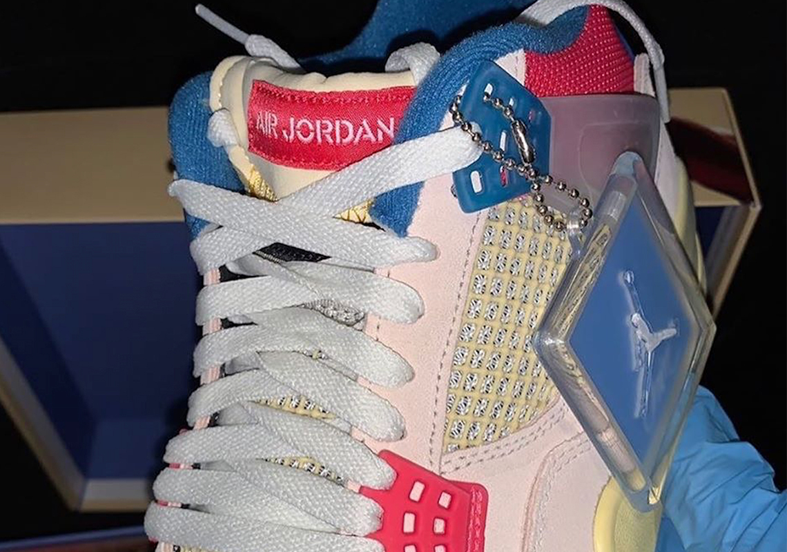 First Look At The UNION LA x Air Jordan 4 "Guava Ice"