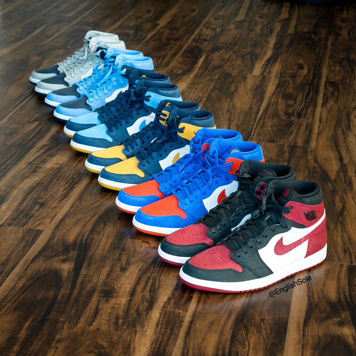 Air Jordan 1 College Pes Photos 5