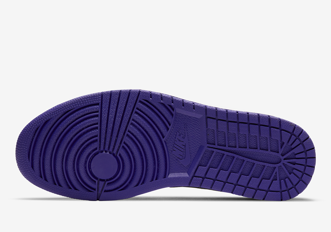 Air Jordan 1 Low Court Purple 553558 500 1