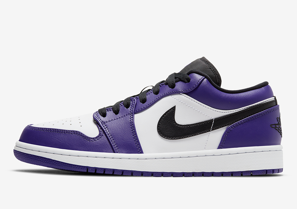 Air Jordan 1 Low Court Purple 553558 500 8