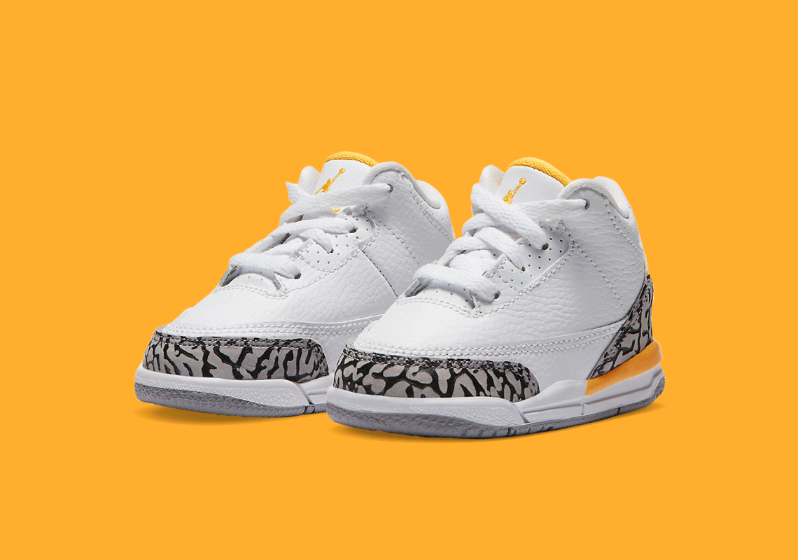 Air Jordan 3 Td Laser Orange 654964 108