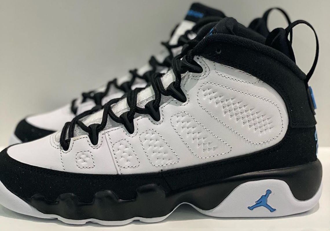 Air Jordan 9 University Blue Gs 302359 140 1